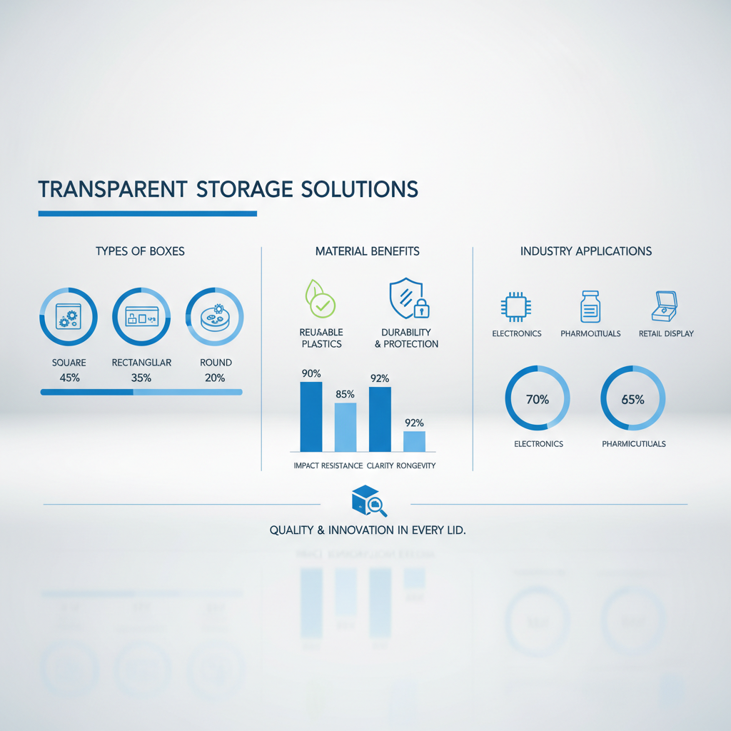 Enhancing Product Visibility with High Quality Boxes with Clear Lids