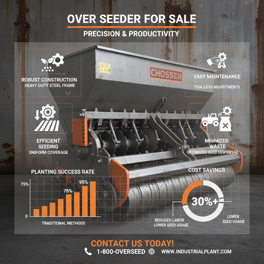 Maximize Your Yields with a Reliable Over Seeder for Sale