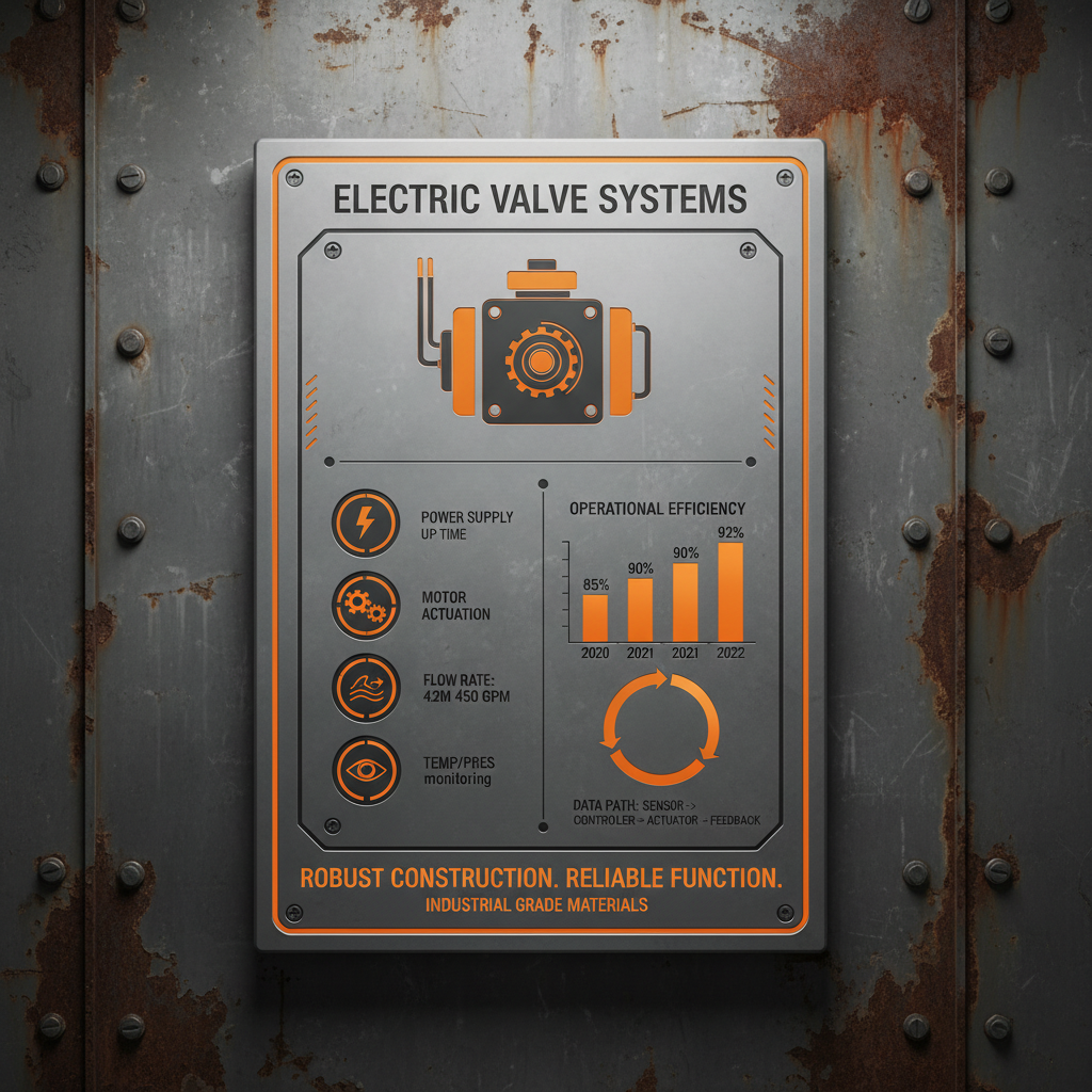 Advanced Electric Valve Technology for Industrial Automation and Control Systems