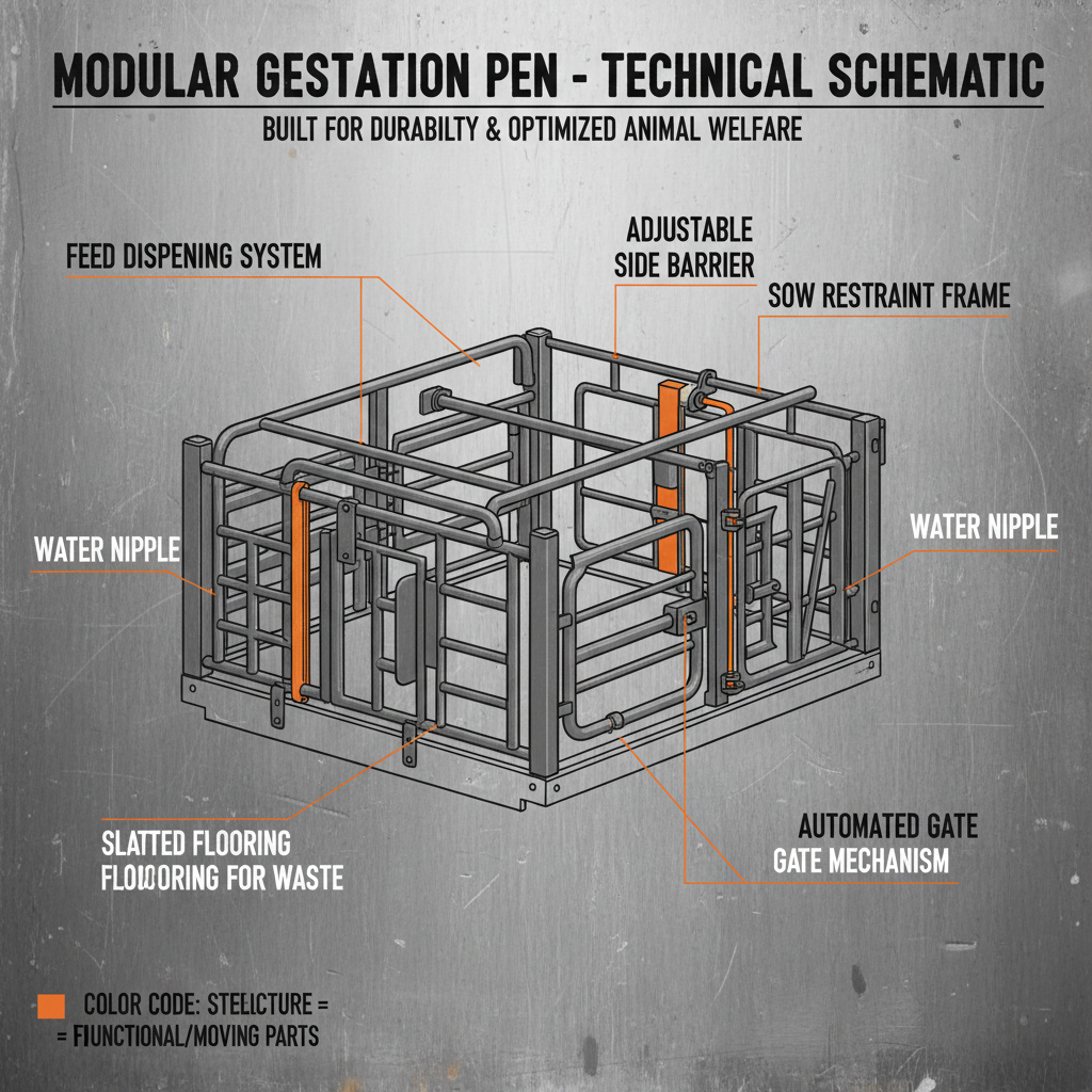 Scalable Gestation Pen Solutions for Rapid and Sustainable Infrastructure Development