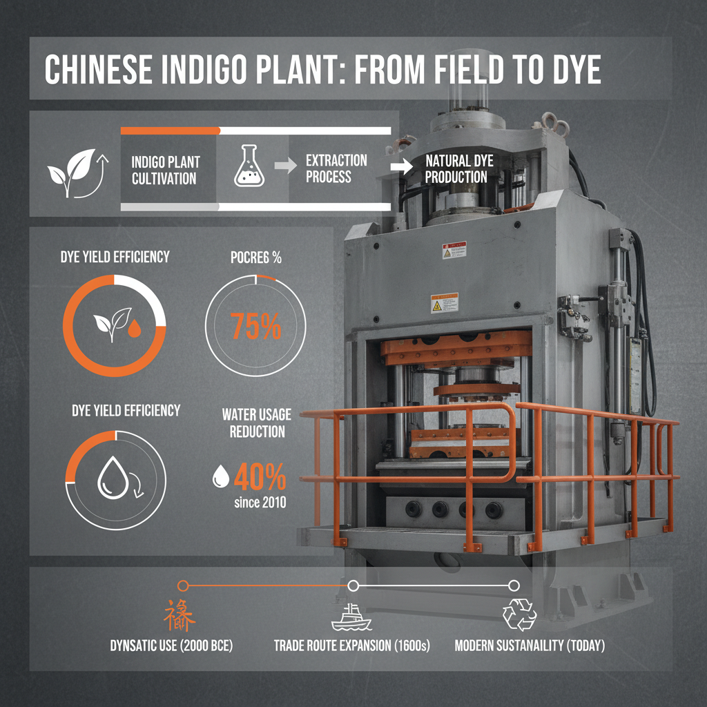 Exploring the History and Sustainable Applications of Chinese Indigo Plant