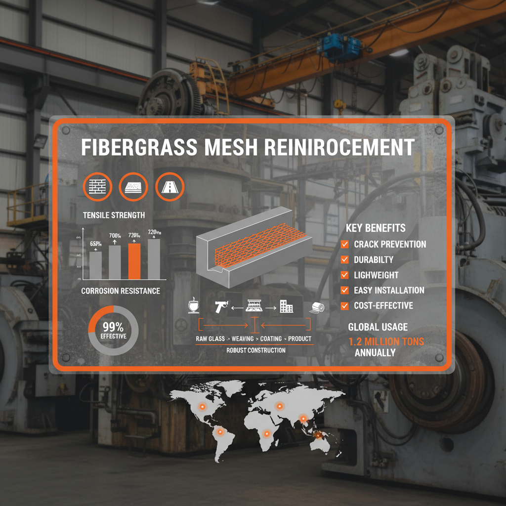 Fiberglass Mesh Reinforcement Enhancing Modern Construction and Infrastructure Resilience
