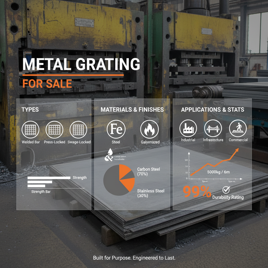 Durable Metal Grating for Sale Enhancing Safety and Industrial Solutions