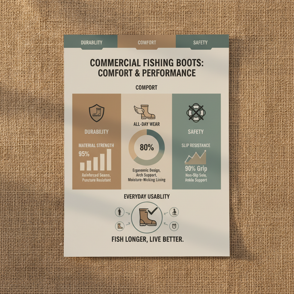 Essential Commercial Fishing Boots for Safety and Durability