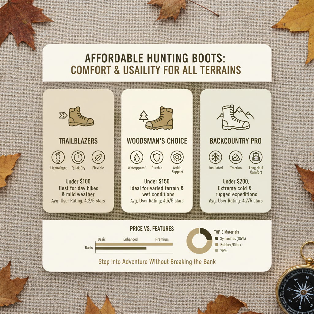 Finding the Right Affordable Hunting Boots for Every Hunter's Needs
