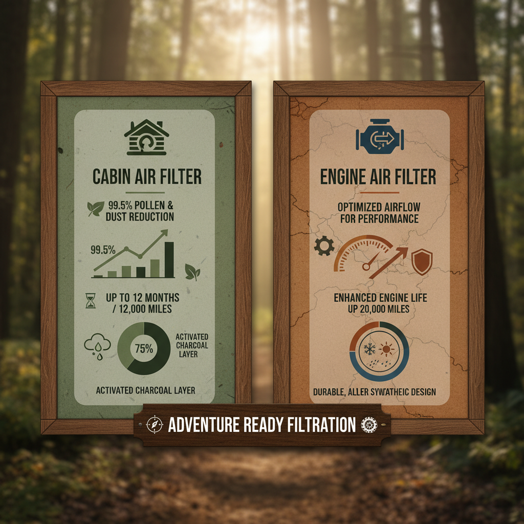 Optimizing Vehicle Performance with High Quality Cabin and Engine Air Filter