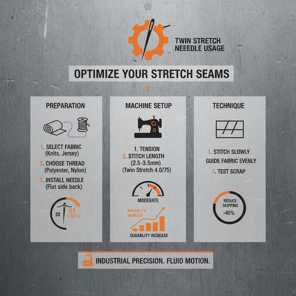 Mastering How To Use A Twin Stretch Needle For Superior Fabric Performance