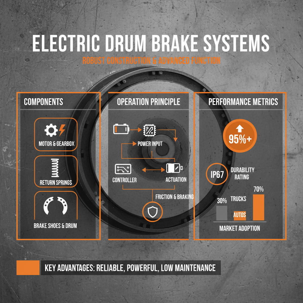 Advancements in Electric Drum Brakes for Modern Applications and Safety
