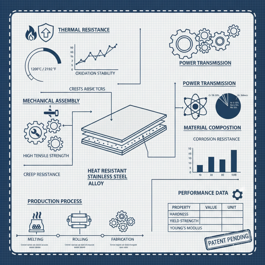 High Performance Heat Resistant Stainless Steel Sheet for Industrial Applications