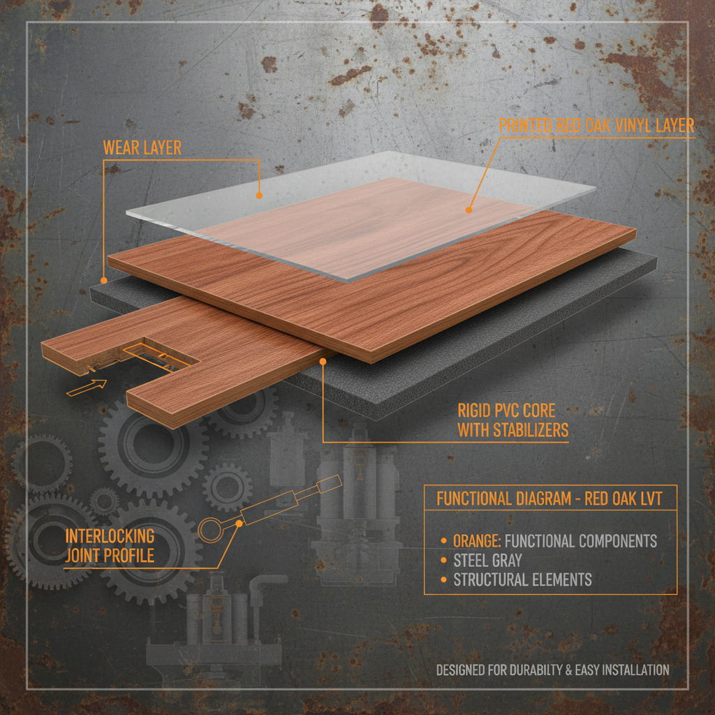 Discover the Beauty and Durability of Red Oak Vinyl Plank Flooring