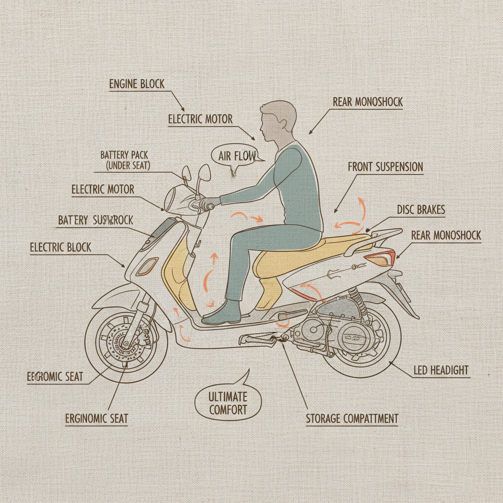 Exploring the Versatility of Scooter Motorcycle Motorbike for Modern Transportation