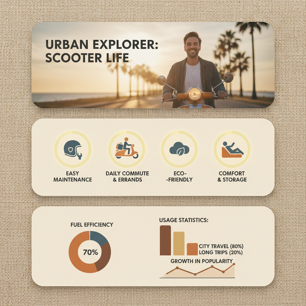 Exploring the Rise of the Motor Scooter Motorcycle in Modern Transportation