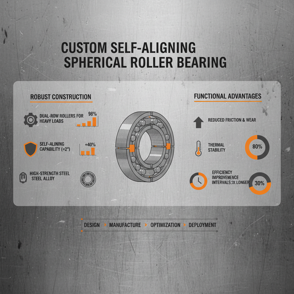 Optimizing Performance with Custom Self Aligning Spherical Roller Bearing Solutions