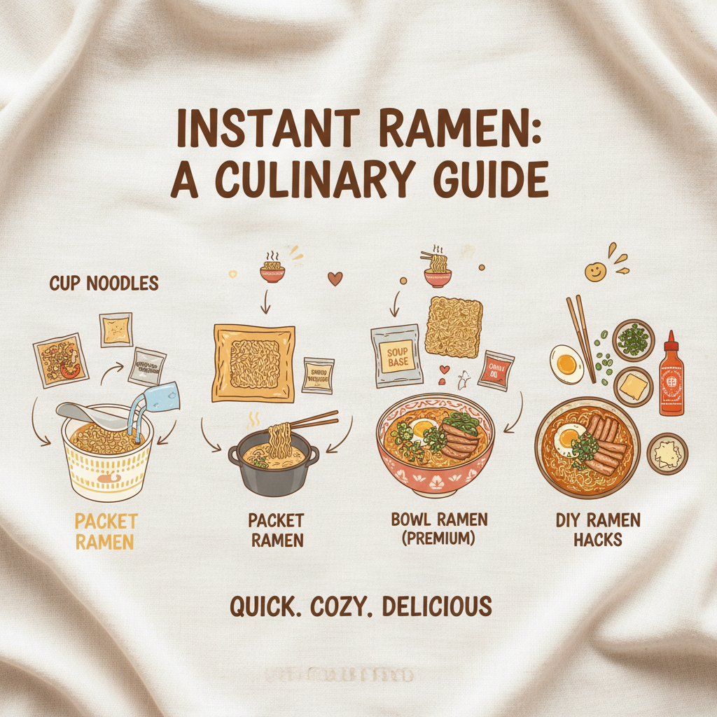 Exploring the Diverse World of Types of Instant Ramen and Their Global Impact