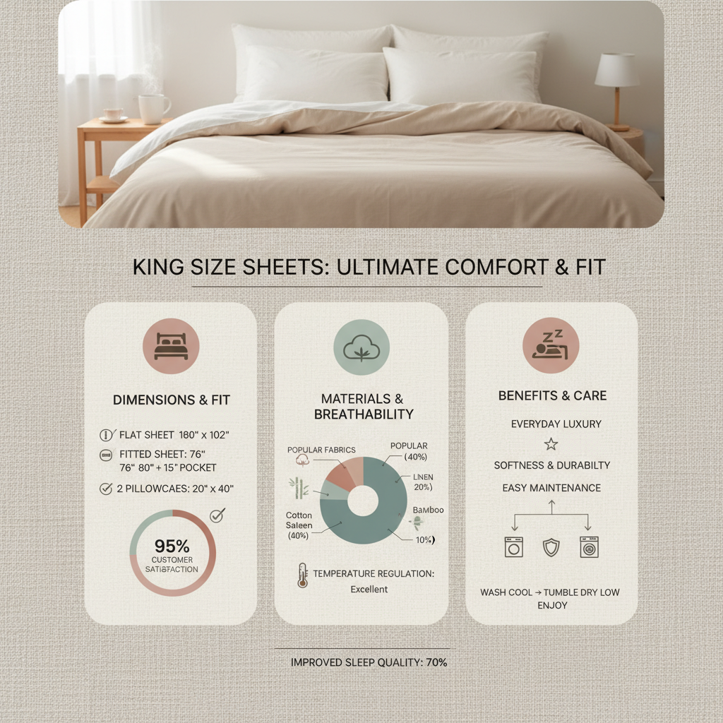 Explore the World of King Size Sheets for Ultimate Sleep Comfort