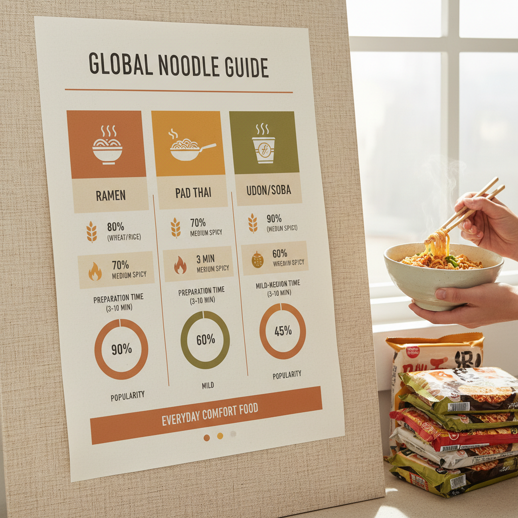 Exploring the Global Impact of Different Types of Noodles Packet