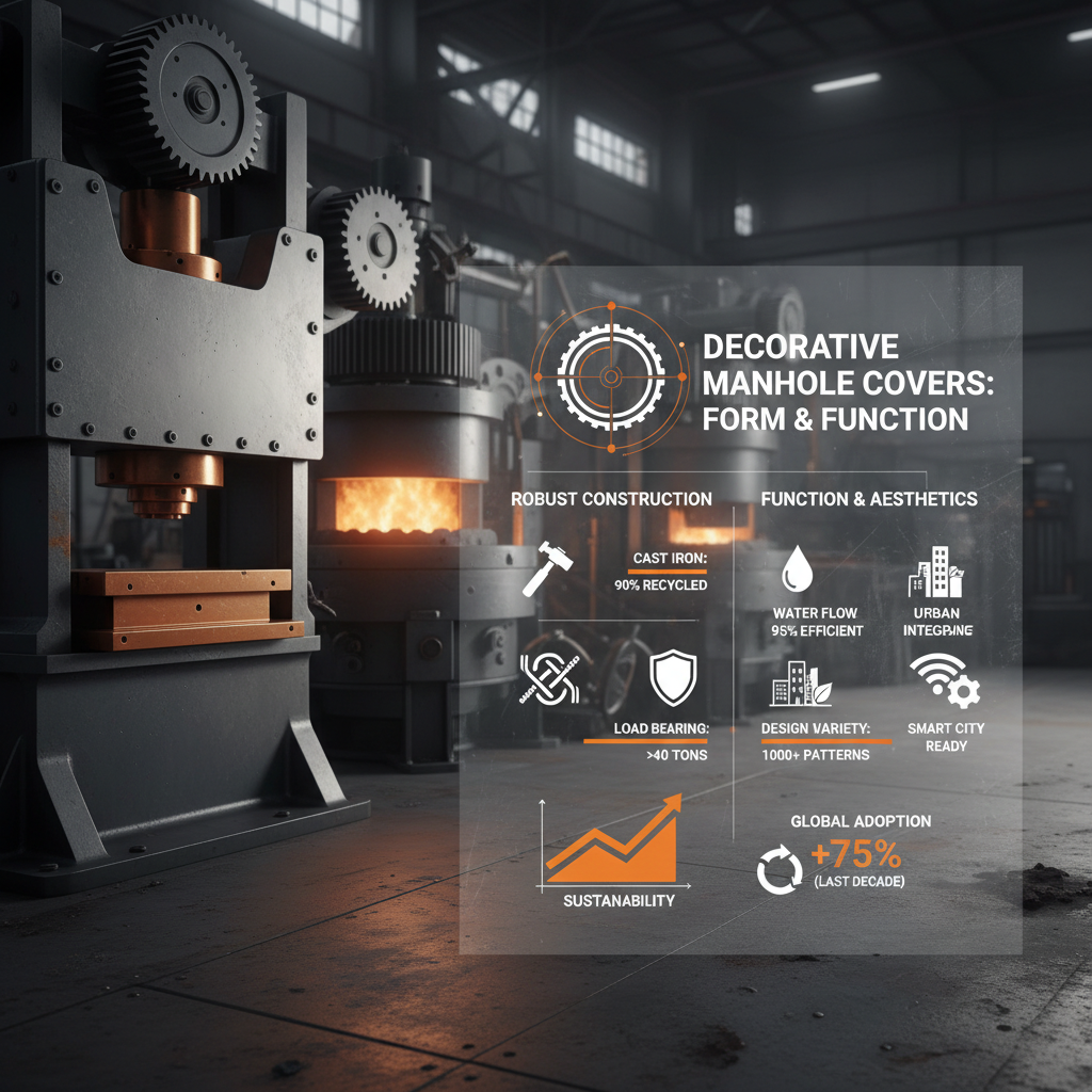 Enhancing Urban Landscapes with Beautiful Decorative Manhole Cover Solutions