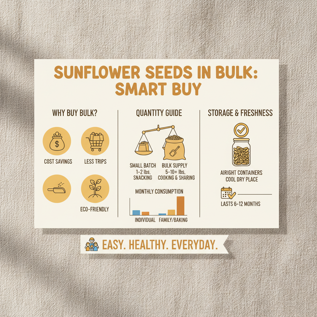 Maximize Savings and Secure Supply Buy Sunflower Seeds in Bulk