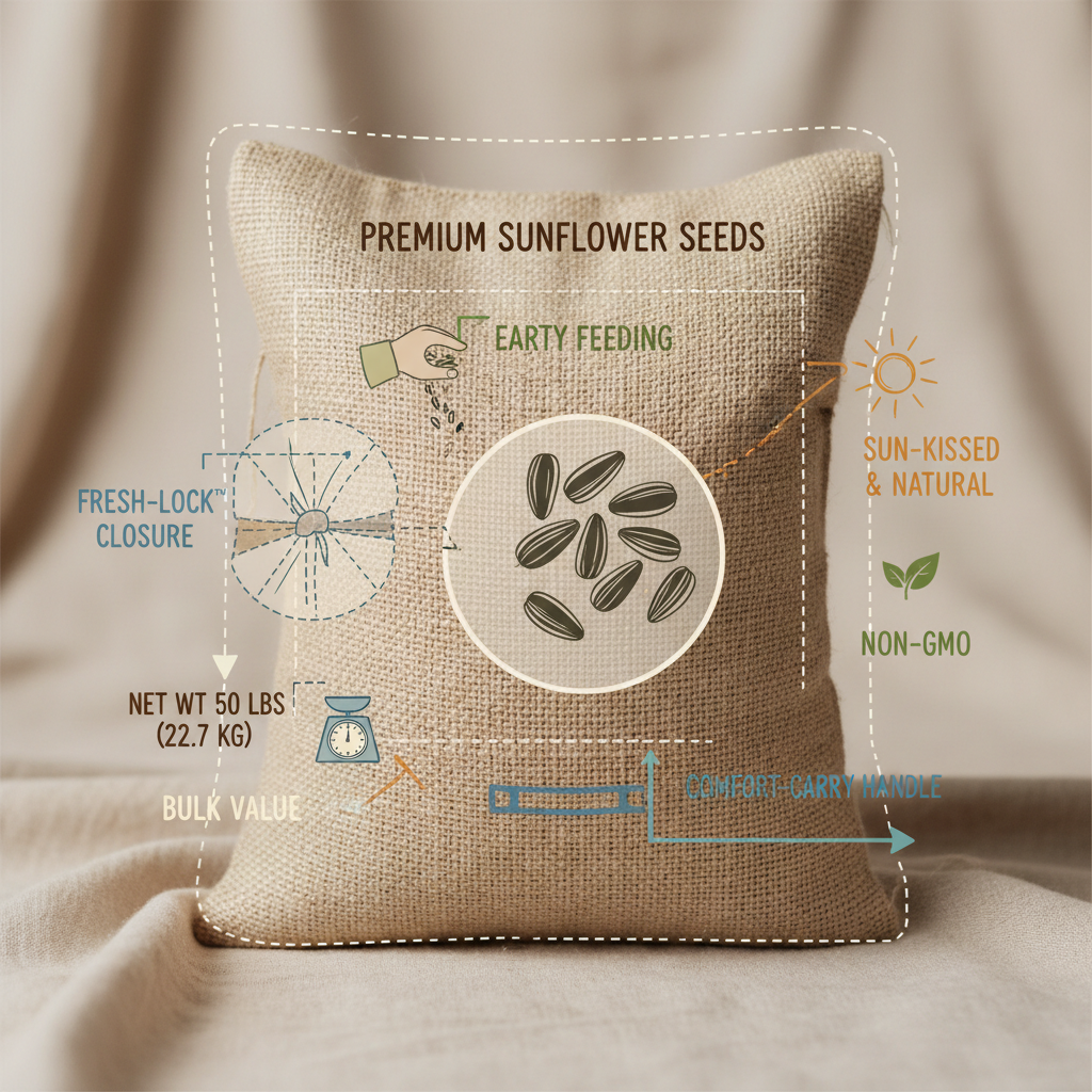 Exploring the Versatile Applications of a 50 lb bag sunflower seeds