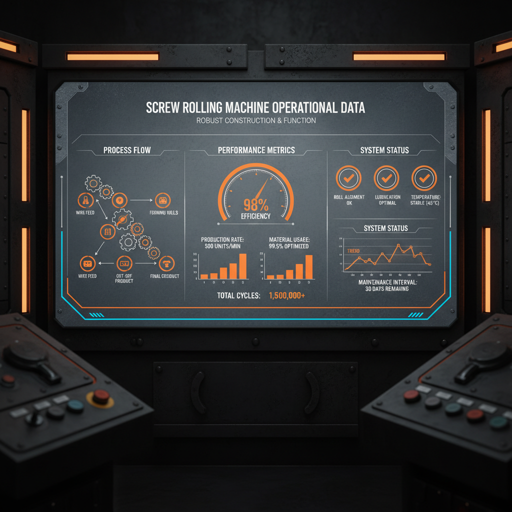 Advancements in Screw Rolling Machine Technology for Modern Manufacturing