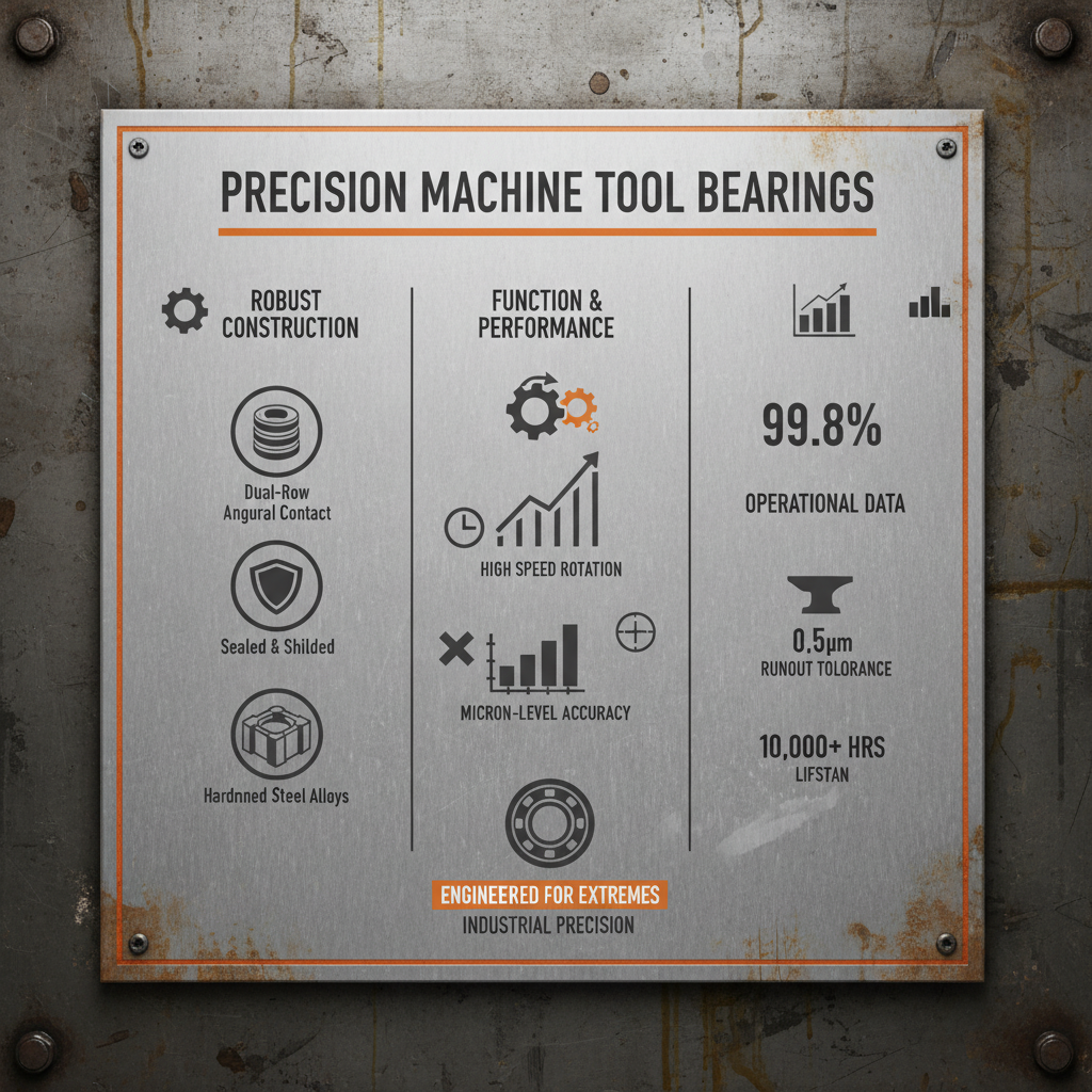 Advancements in Precision Machine Tool Bearings for Modern Manufacturing