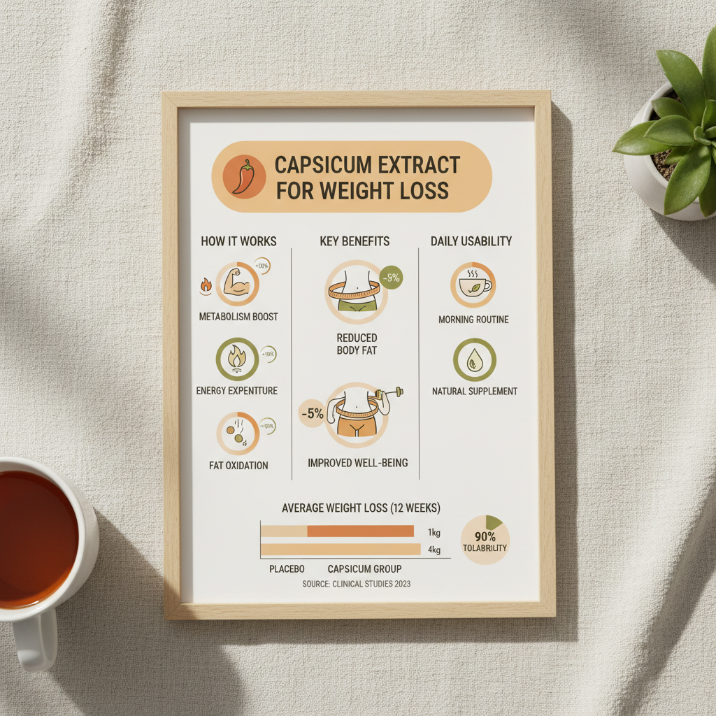 Capsicum Extract for Weight Loss A Comprehensive Guide to Benefits and Applications