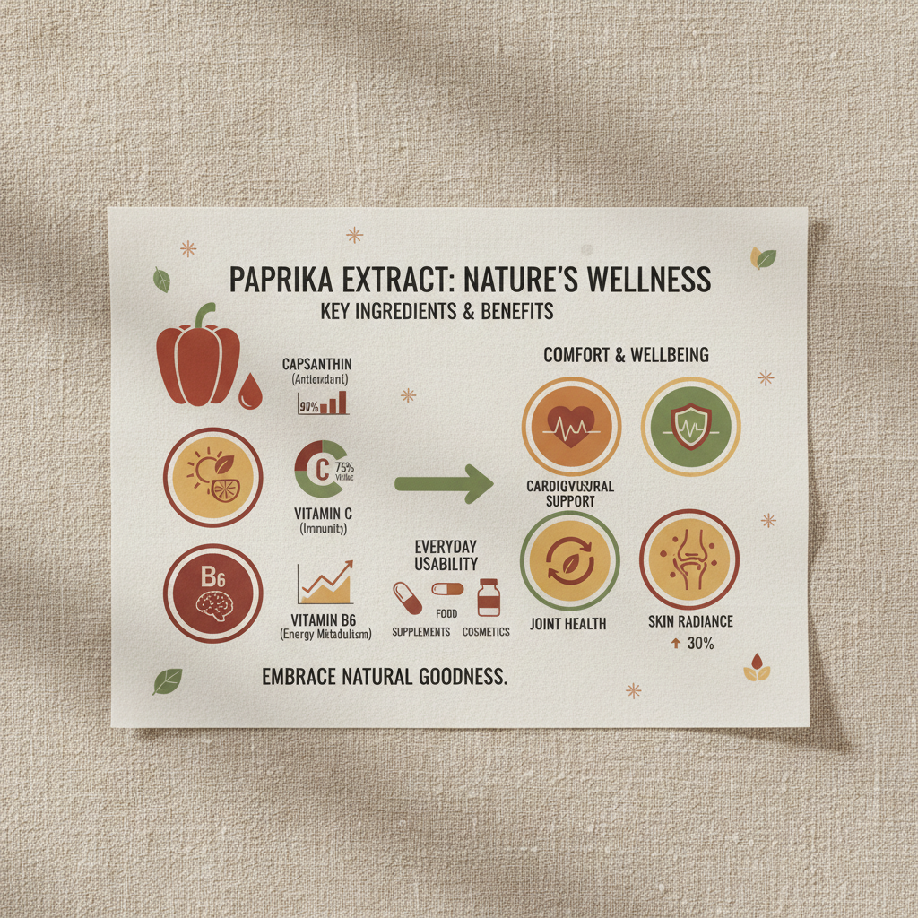 Exploring Paprika Extract Ingredients Global Applications and Future Trends
