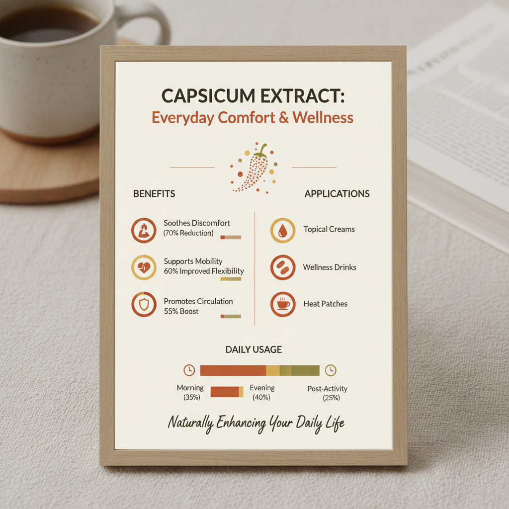 Exploring Capisum Extract A Sustainable Material for Diverse Applications