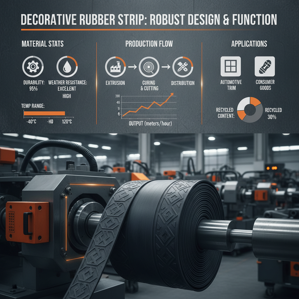 The Essential Guide to Decorative Rubber Strip Applications and Future Trends