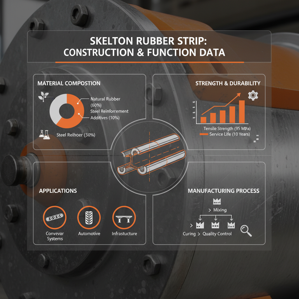 The Versatile Applications of Skeleton Rubber Strip in Modern Industries