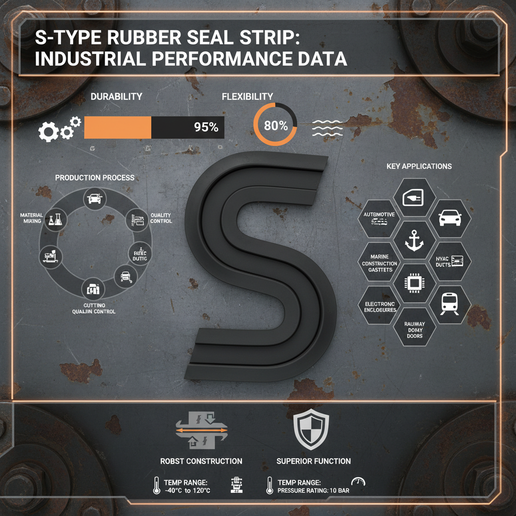 Exploring the Versatility and Applications of s type rubber seal strip