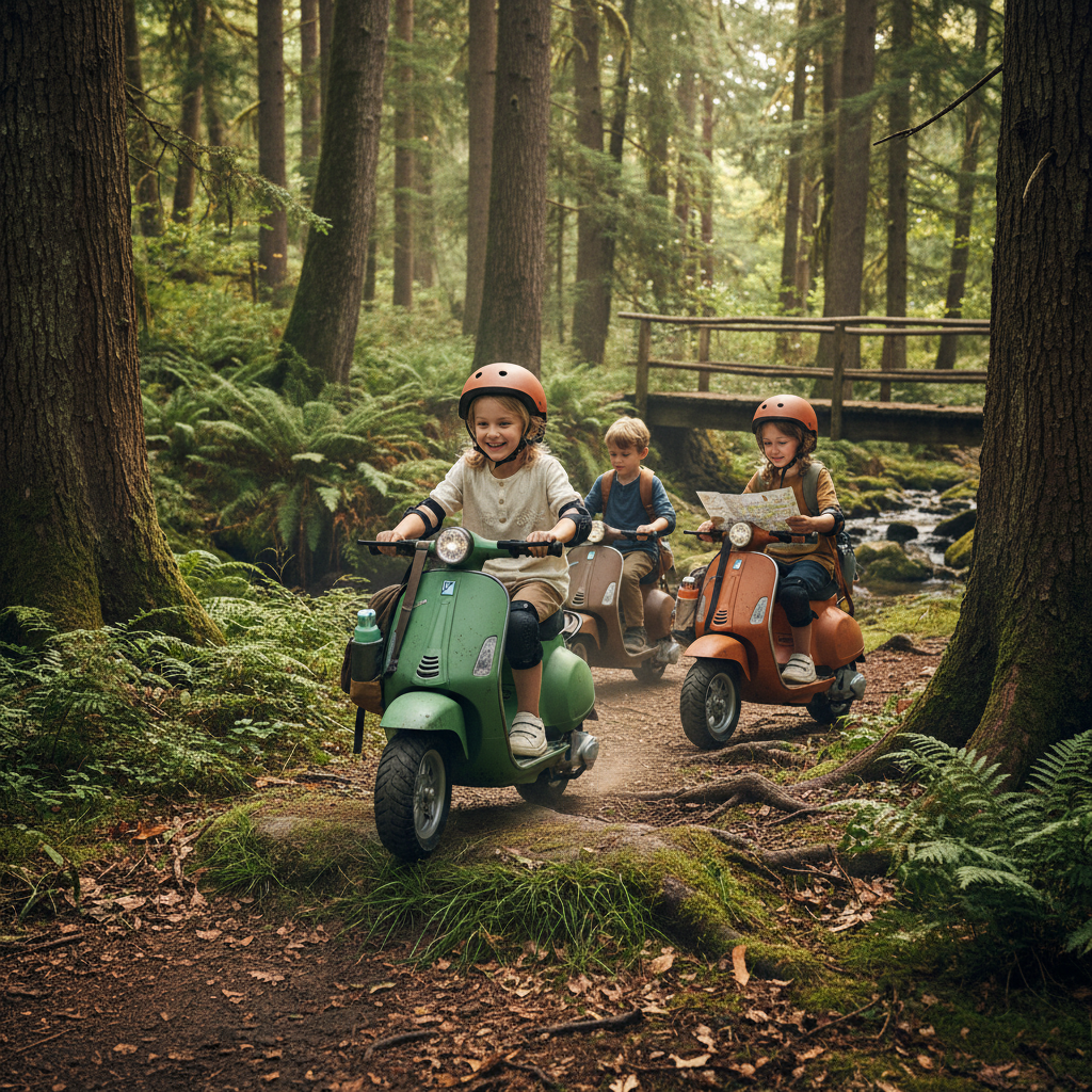 Exploring the World of vespa kids' battery rideon scooter for Safe and Fun Mobility