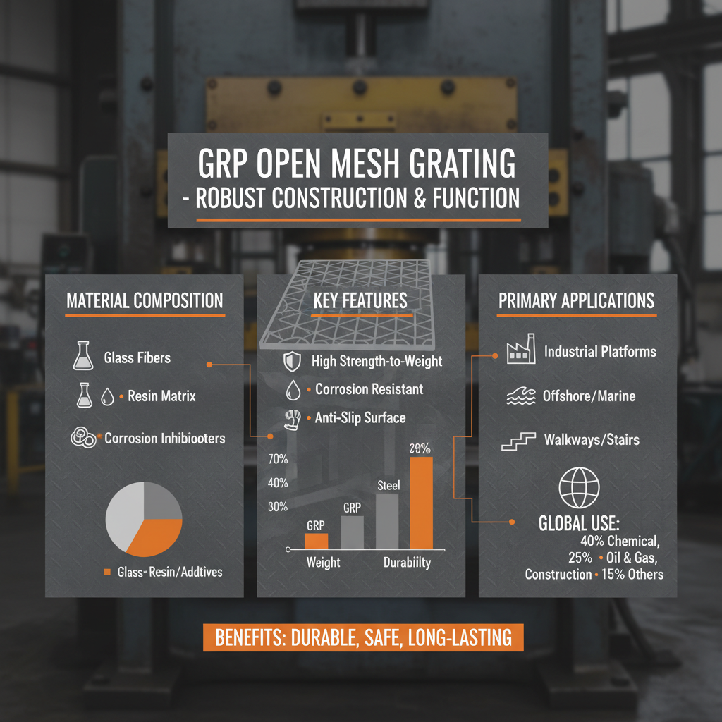 grp open mesh grating Applications Advantages and Long Term Value