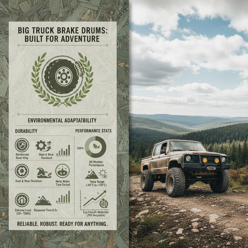 Essential Guide to Big Truck Brake Drums for Enhanced Vehicle Safety