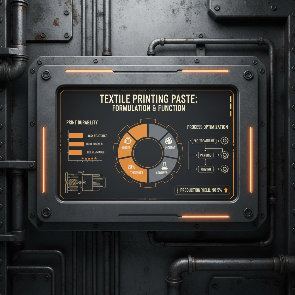Exploring the Crucial Role of Textile Printing Paste in Modern Industries