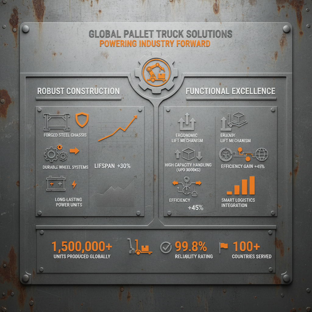 Choosing the Right Pallet Truck Manufacturer for Efficient Logistics Operations