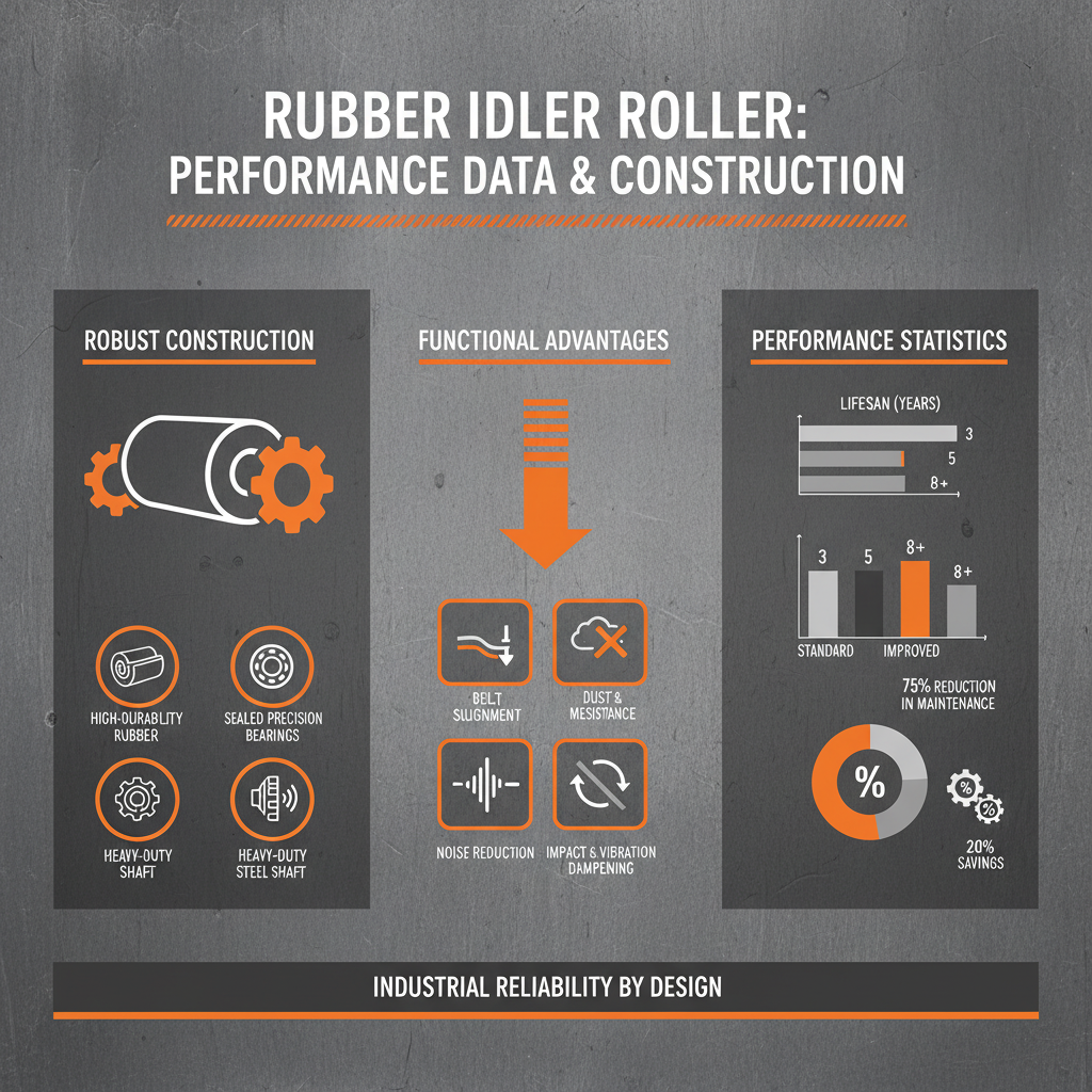 Optimizing Industrial Efficiency with High Performance Rubber Idler Rollers