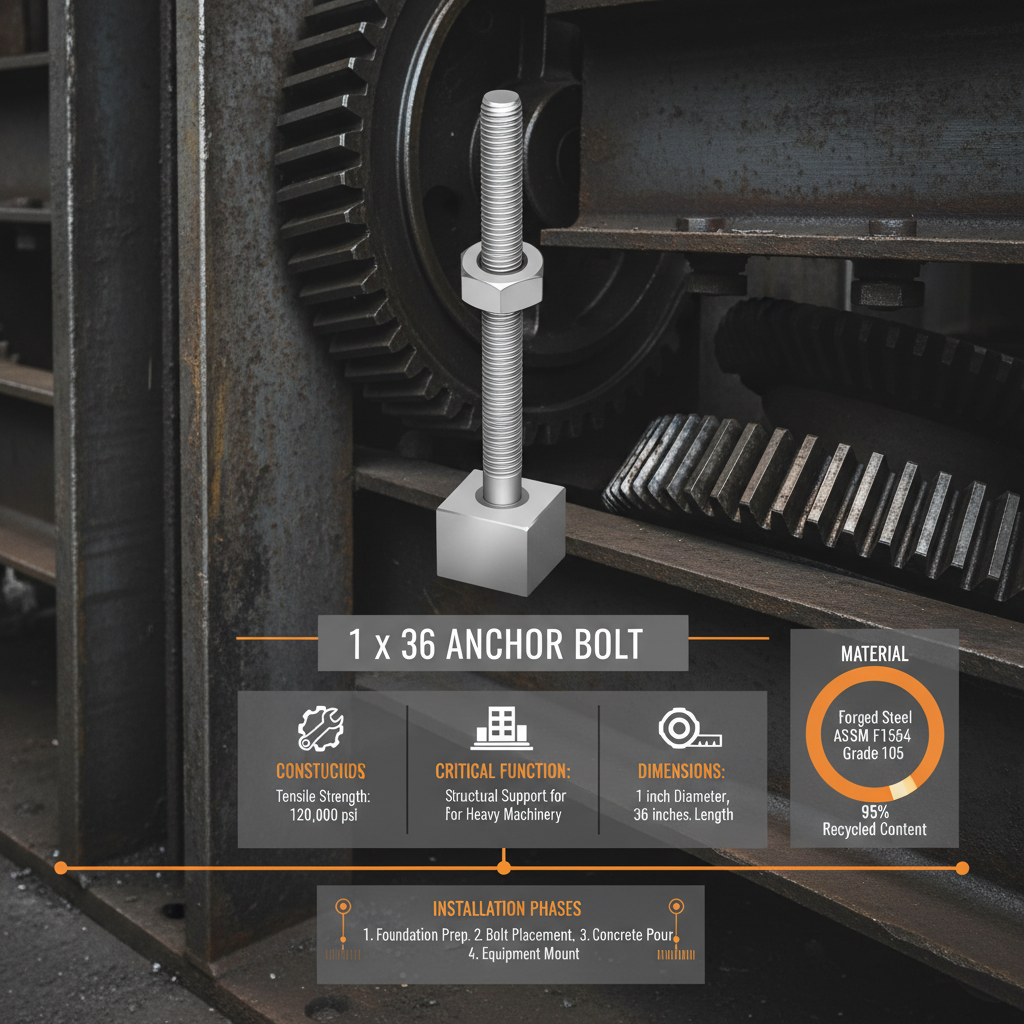 Essential Guide to 1 x 36 Anchor Bolts for Construction and Engineering