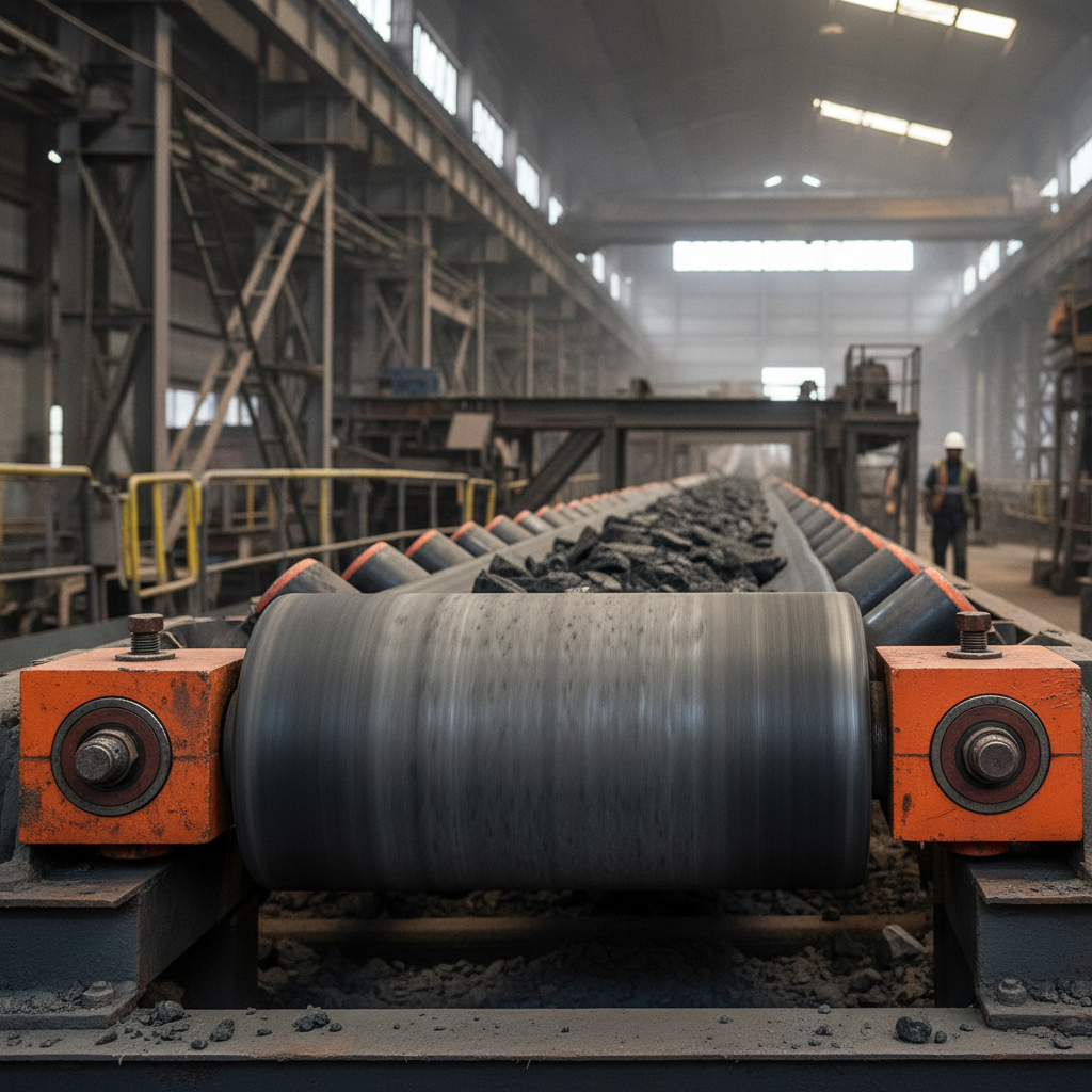 Optimizing Material Handling with Durable Idler in Conveyor Belt Systems