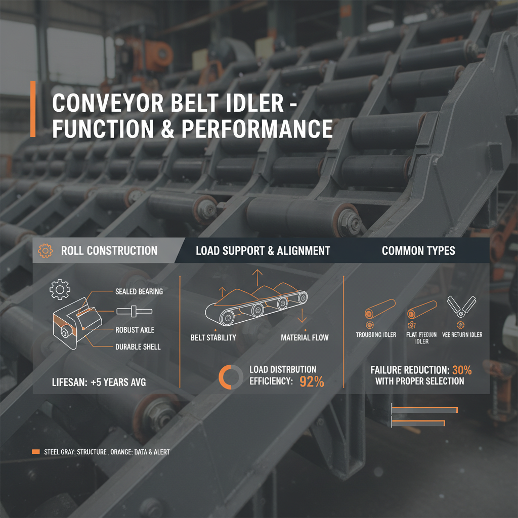 Optimizing Material Handling with Durable Idler in Conveyor Belt Systems