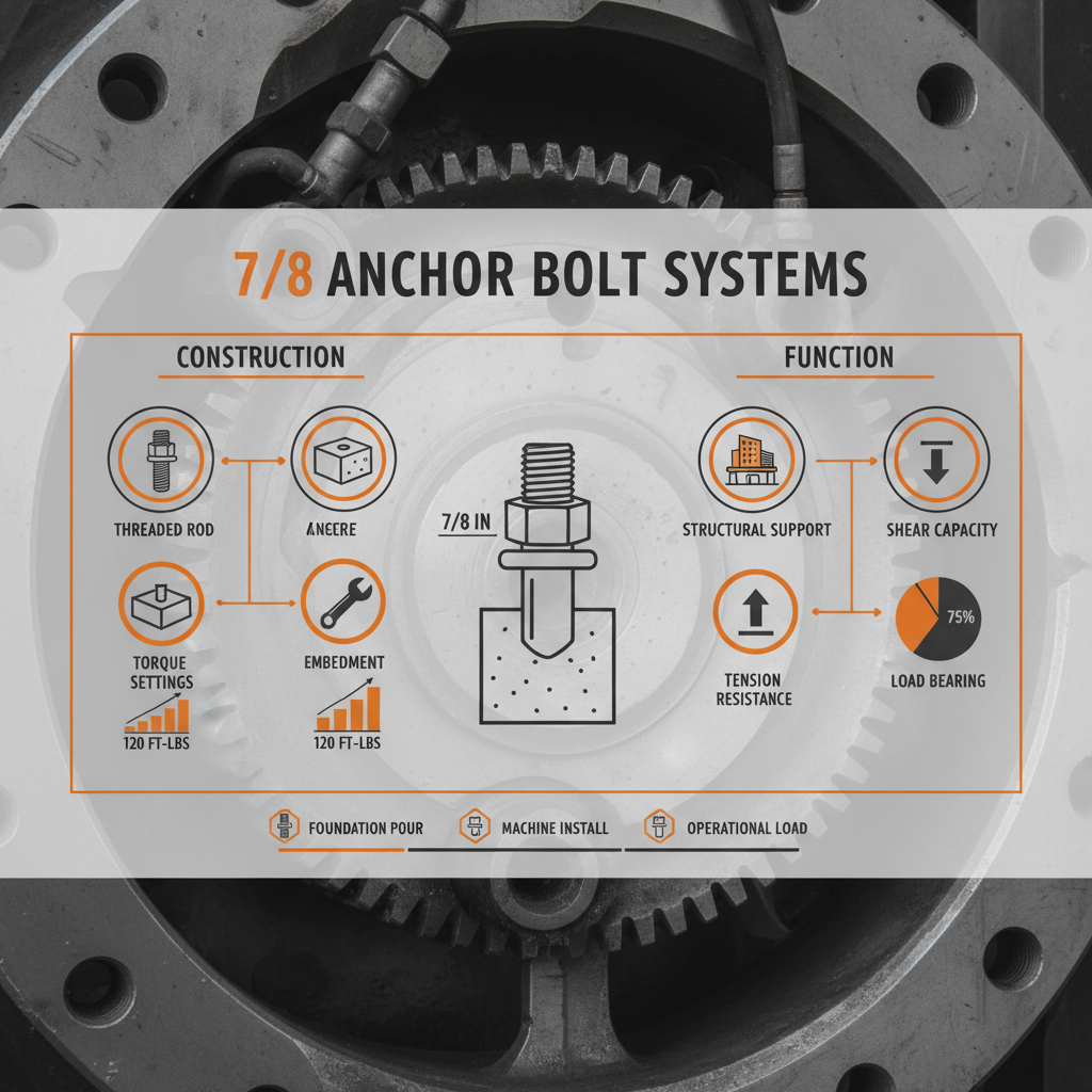 The Critical Role of 7 8 Anchor Bolts in Modern Construction and Infrastructure