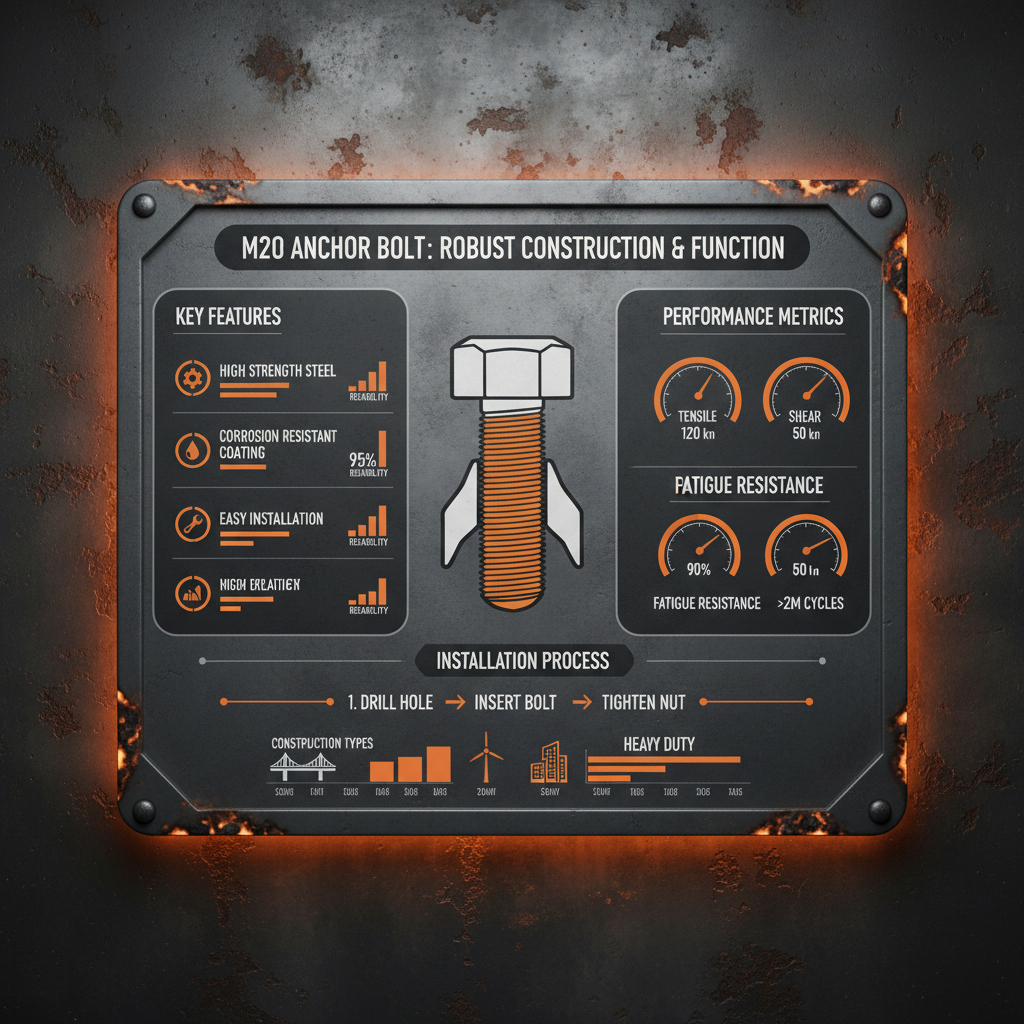 Comprehensive Guide to m20 Anchor Bolts Applications and Specifications