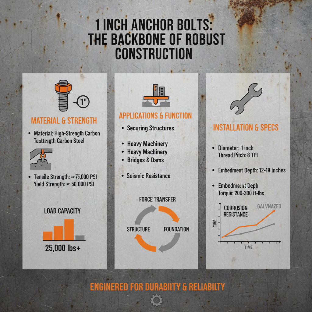 Essential Guide to 1 inch anchor bolts for Construction and Infrastructure