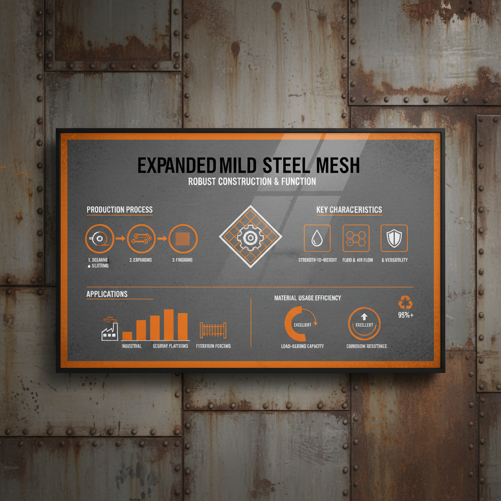 The Versatile Applications of Expanded Mild Steel Mesh in Modern Industries