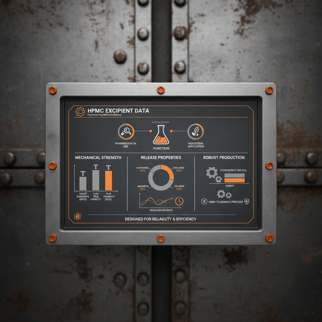Exploring the Versatility of hpmc excipient in Pharmaceutical and Industrial Applications