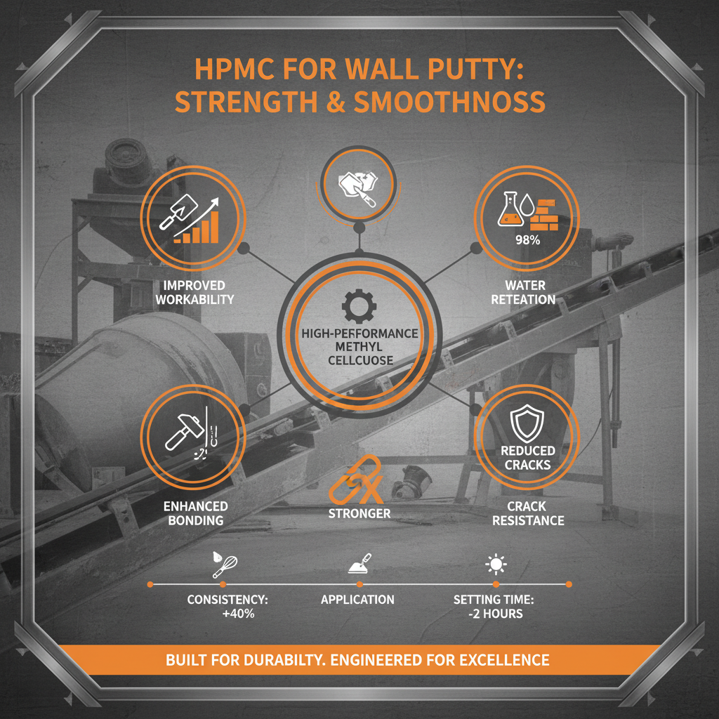 Optimizing Wall Putty Performance with HPMC for Superior Finishes