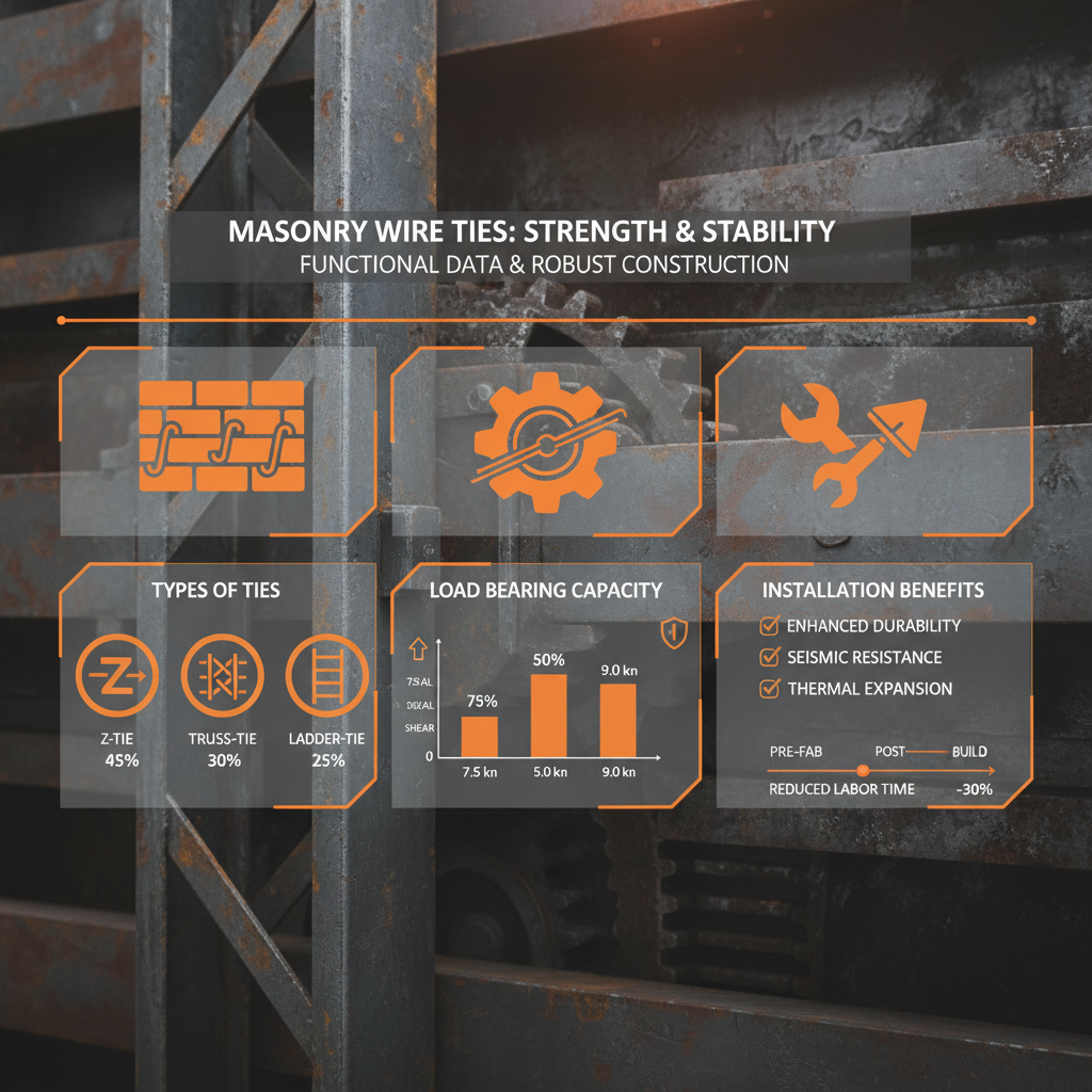 The Crucial Role of Masonry Wire Ties in Modern Construction and Building Safety