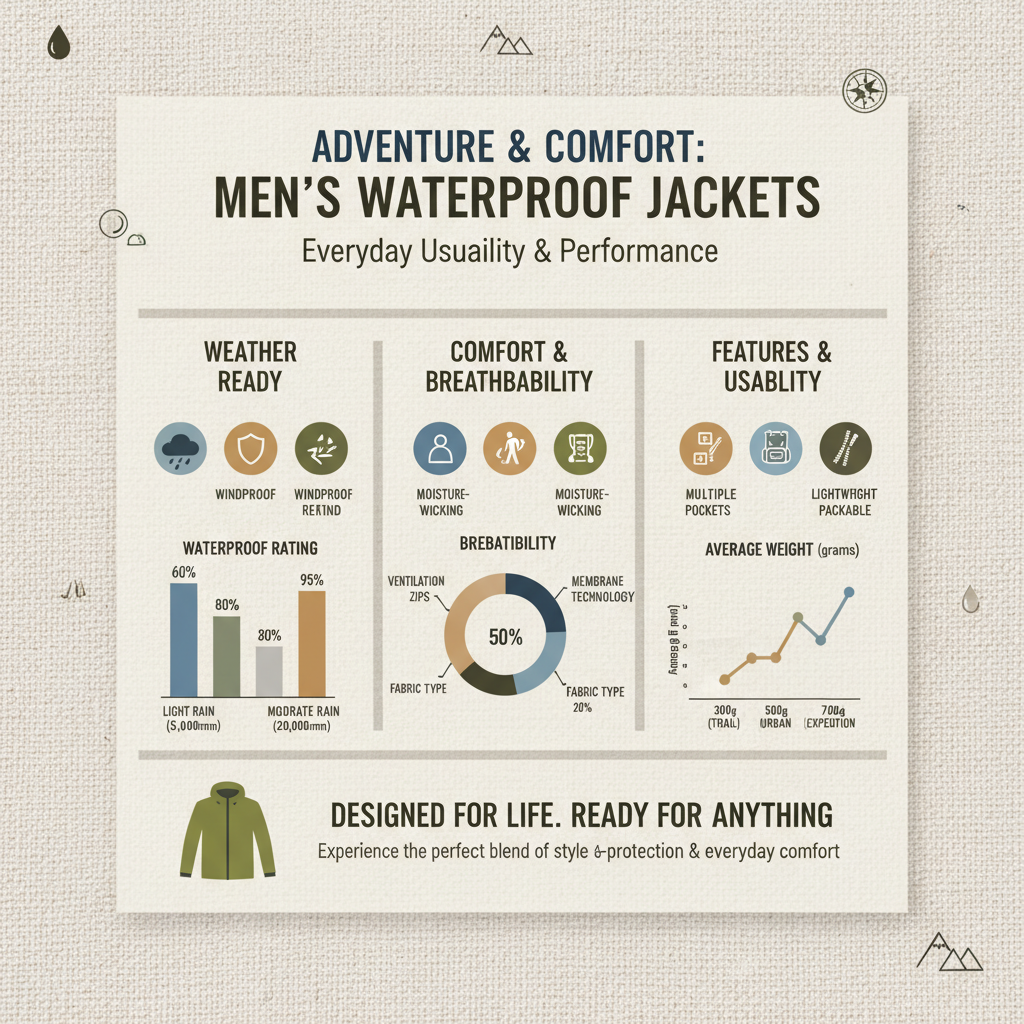 Explore Premium Men's Outdoor Waterproof Jackets for Ultimate Protection