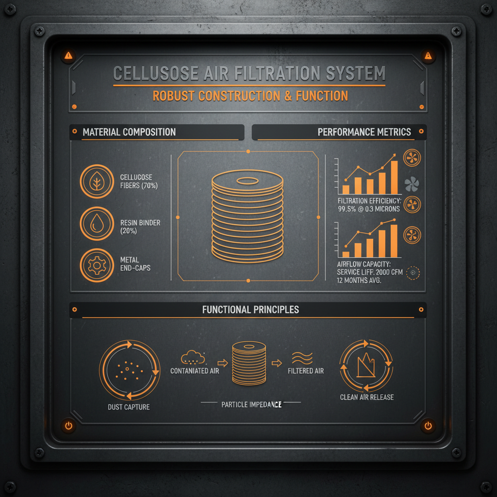 Comprehensive Guide to Cellulose Air Filter Cartridge Technology and Applications