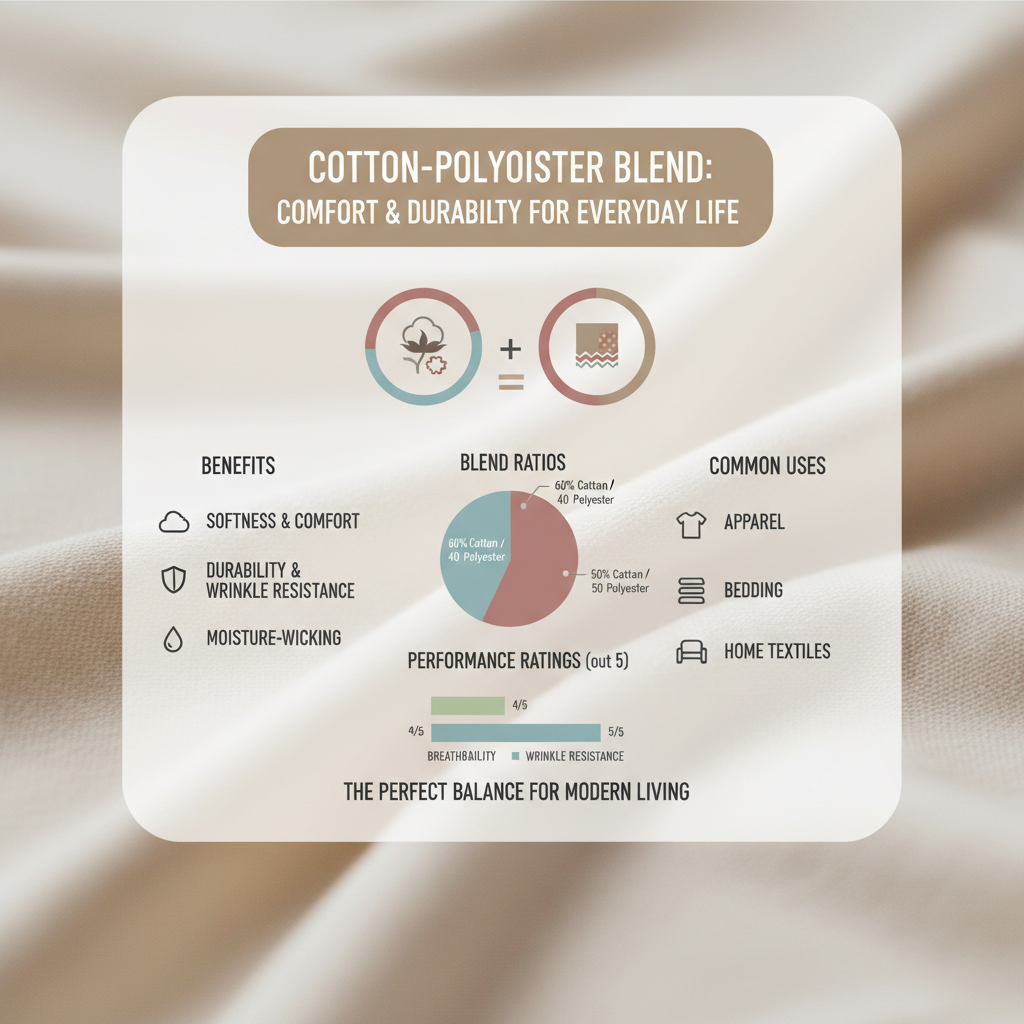 Exploring the Versatility and Sustainability of Cotton Polyester Blend Fabric